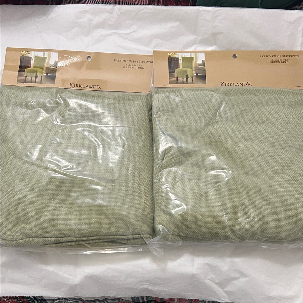 Kirkland's Parson Green Chair Slipcovers (LAST CALL)